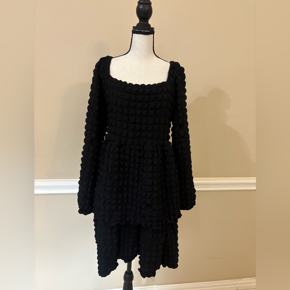 NWT Simply Southern Black Long Sleeve Dress